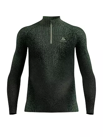 ODLO | Zipshirt intimo da uomo Blackcomb |